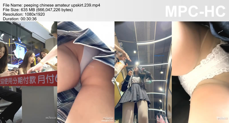 peeping chinese amateur upskirt.239